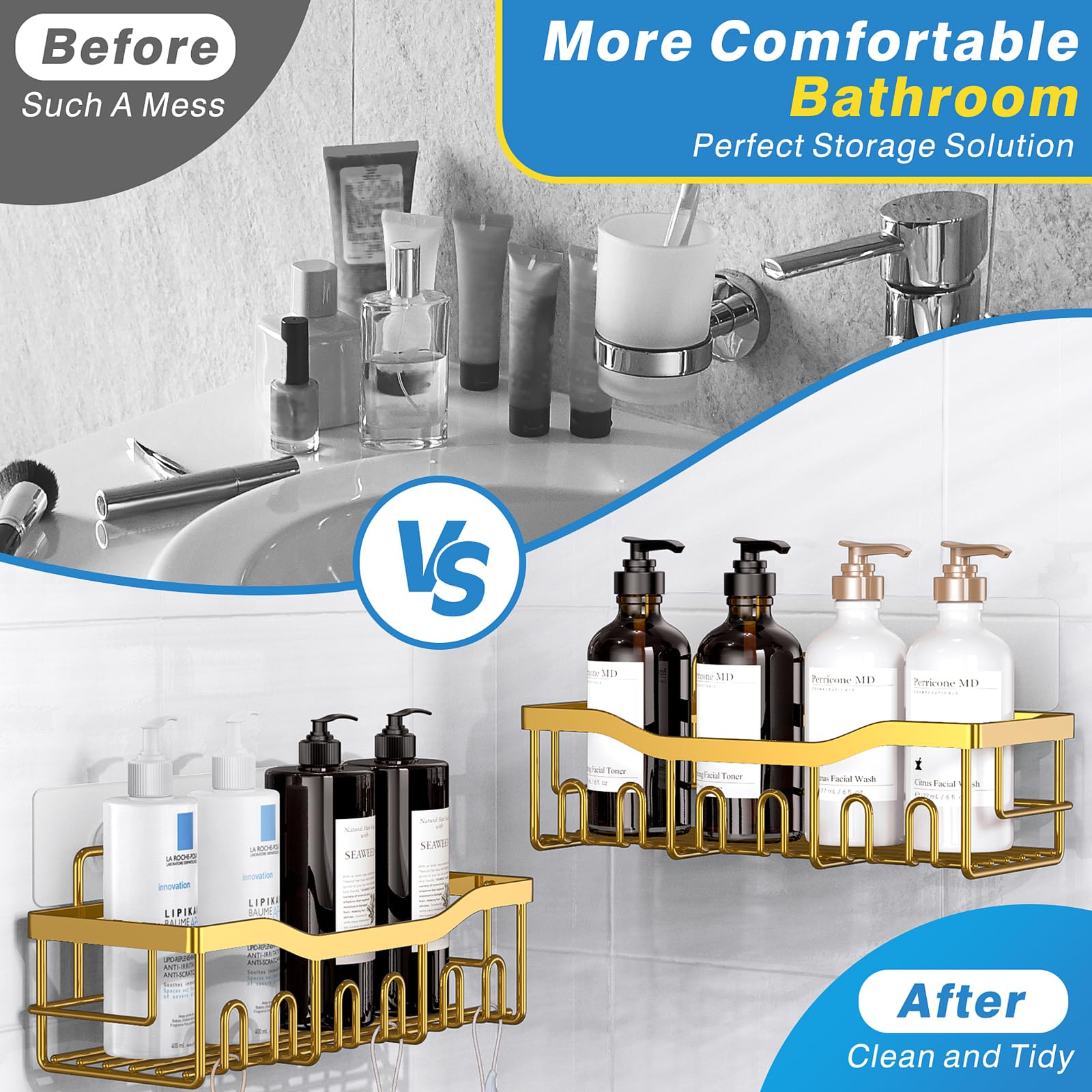 EUDELE no-drill adhesive installation on smooth surfaces.
