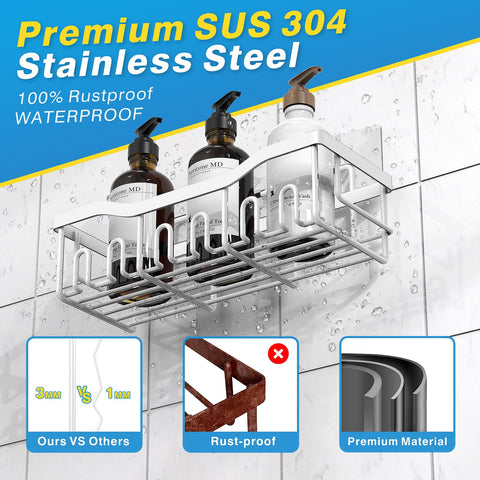 EUDELE no-drill wall mounting with adhesive for smooth surfaces.
