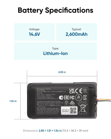 eufy authentic accessory badge ensures genuine parts for reliable results