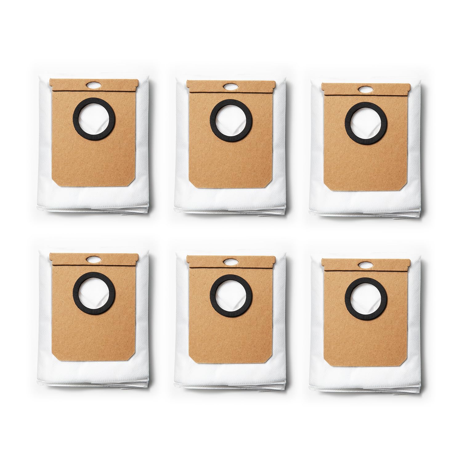 Eufy dust bags for L60/L50 pack6, maintain airflow and easy bag changes.