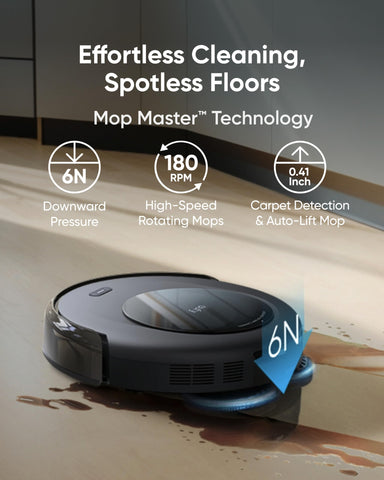 eufy Omni C20 dual cleaning modules clean simultaneously