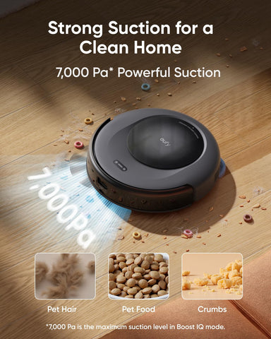 eufy Omni C20 reaches under furniture for thorough cleaning