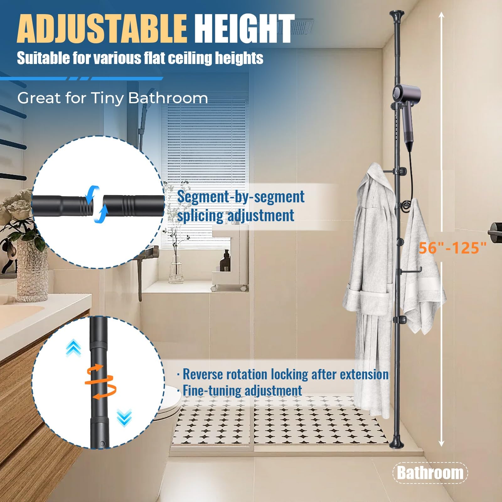 EUIJOIP modern design complements entryways, bathrooms, and corners.