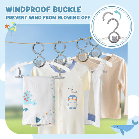 Eunhdet nursery use hangers ideal for home, school, or shop.