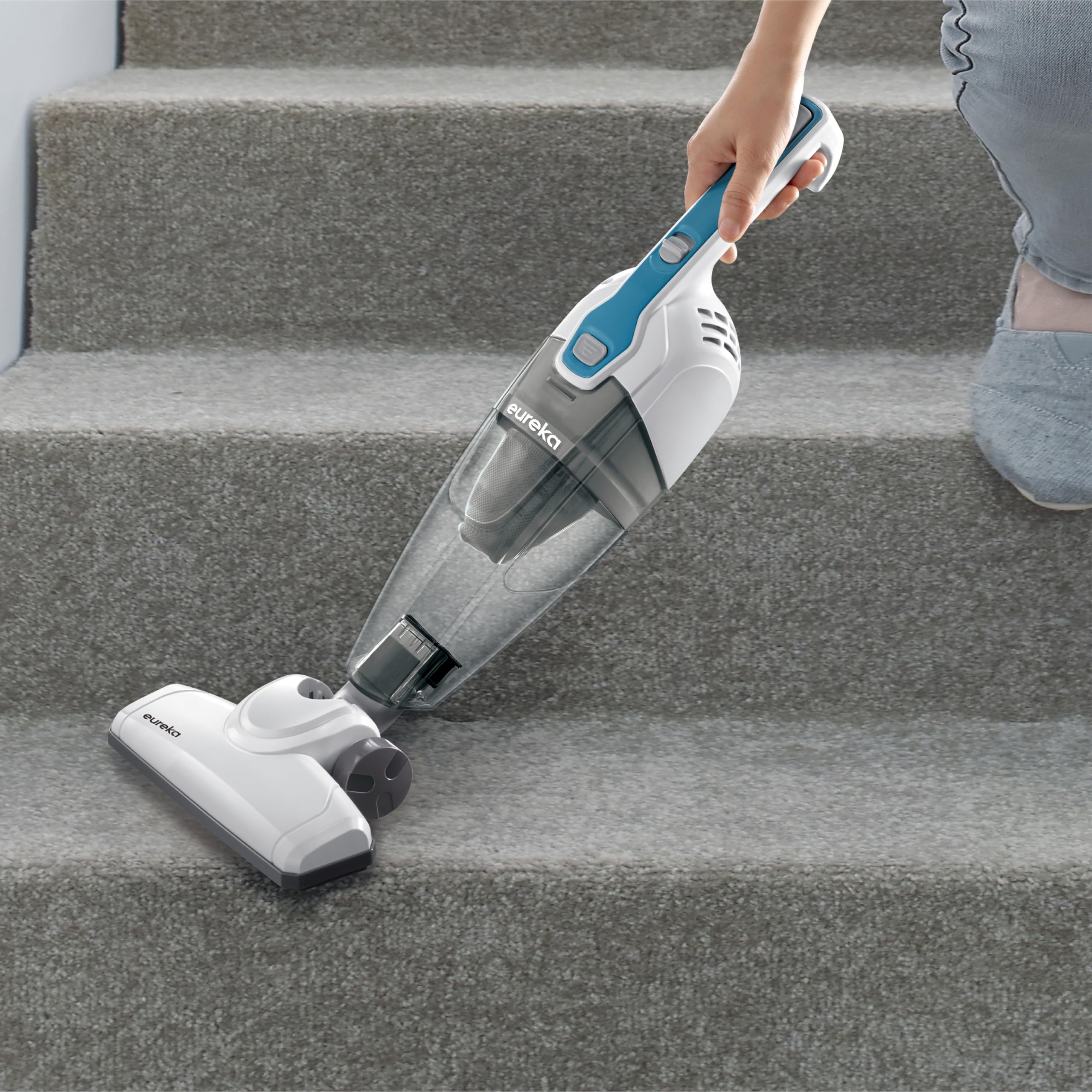 Eureka corded stick vacuum cleaner 3-in-1 handheld mode for versatility