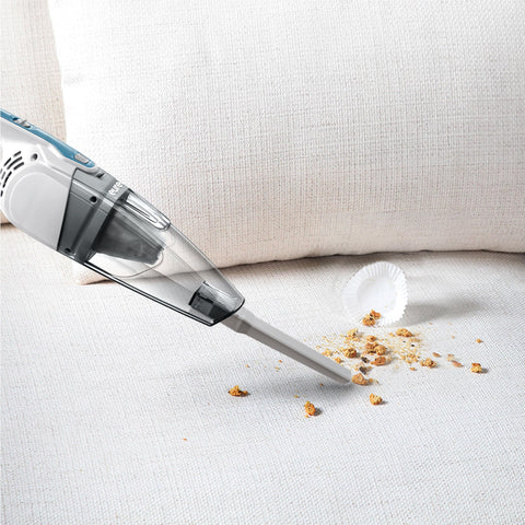 Eureka corded stick vacuum cleaner cord wrap hooks reduce clutter