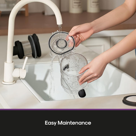 Includes crevice tool and dusting brush for targeted cleaning.