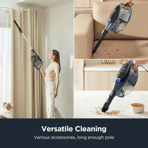 Eureka NES520BL 2-in-1 dusting brush and crevice tool kit.