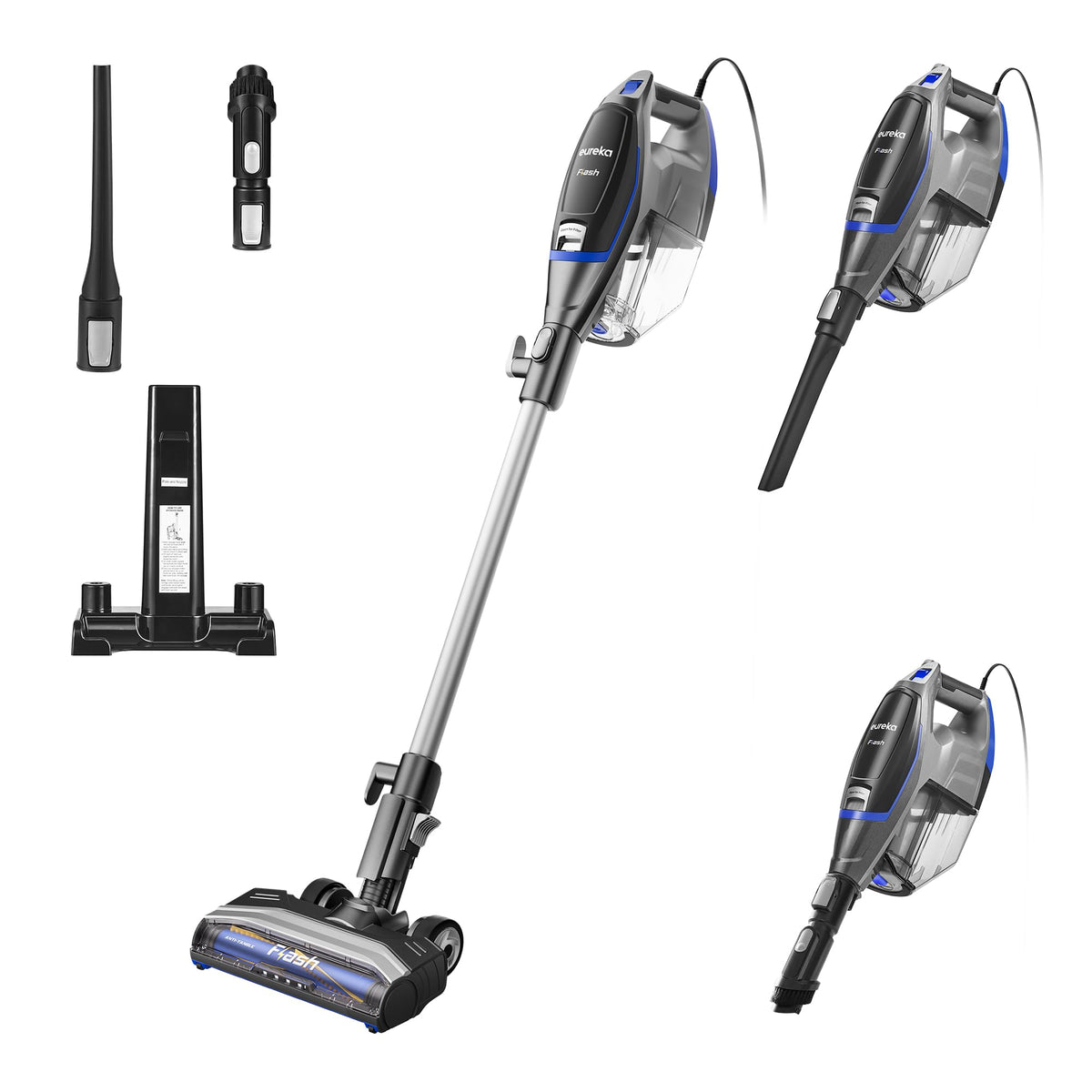 Eureka NES520BL lightweight vacuum for easy home cleaning.