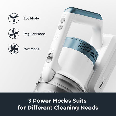 Eureka RapidClean Pro NEC280TL three cleaning modes for versatile tasks.