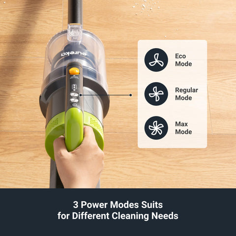 180° swivel and slim nozzle reach under furniture with ease.