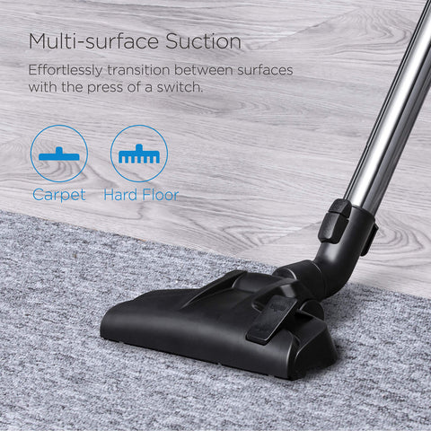 Eureka WhirlWind NEN110B lightweight design helps reach under furniture.