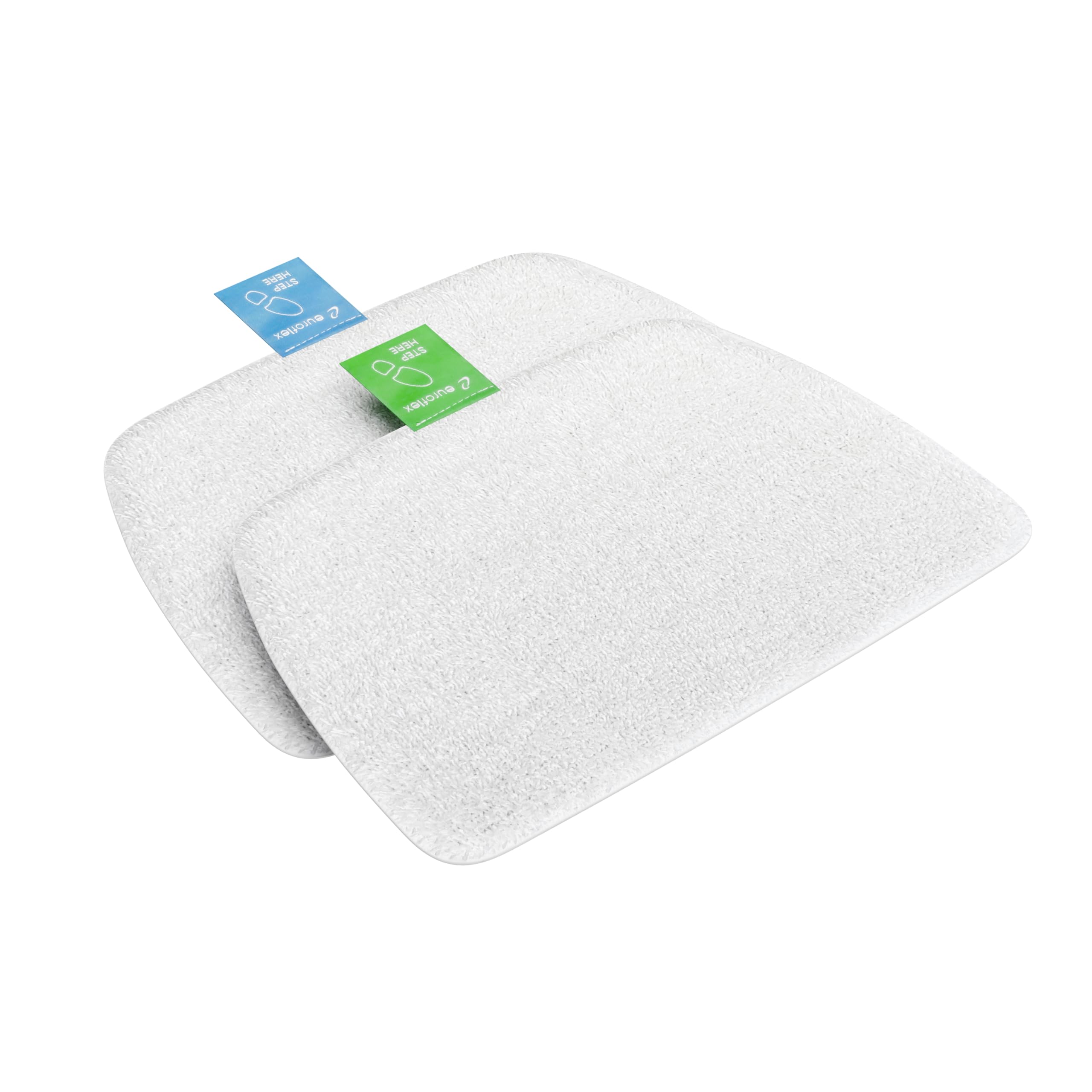 Euroflex Vapour EZ Glide pad with Secure-Fit backing for stable steam mop performance.