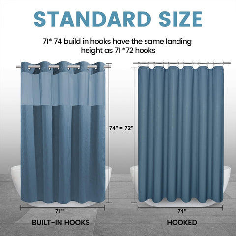EUTXL Moonlight Blue easy-care design is machine washable for busy bathrooms.