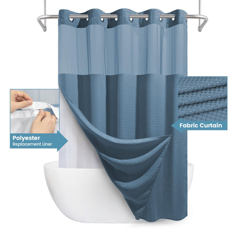 EUTXL Moonlight Blue snap-in liner enables fast setup and maintenance.