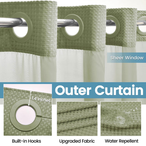 EUTXL mesh privacy panel invites light while maintaining privacy