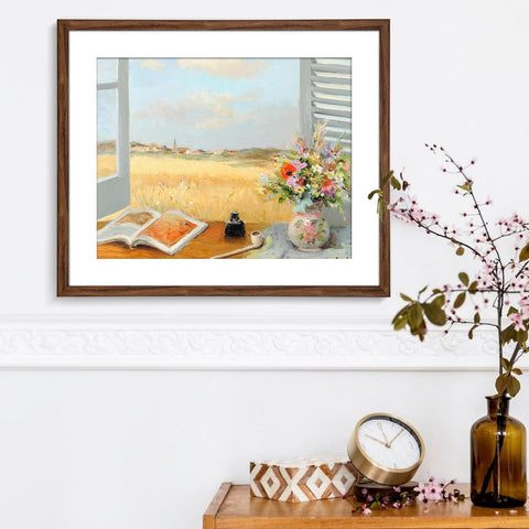 euwazram back features two metal hangers for vertical or horizontal mounting.