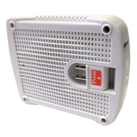 Eva-Dry dehumidifier inside a Liberty Safe showcases compact interior design.