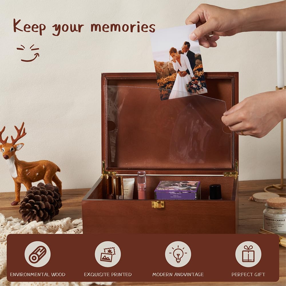 Eva Murmure memory box stores photos, letters, and mementos in one organized place