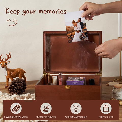 Eva Murmure memory box stores photos, letters, and mementos in one organized place
