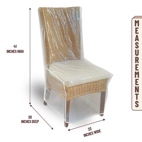 Evelots chair protector helps prevent paint drips on furniture
