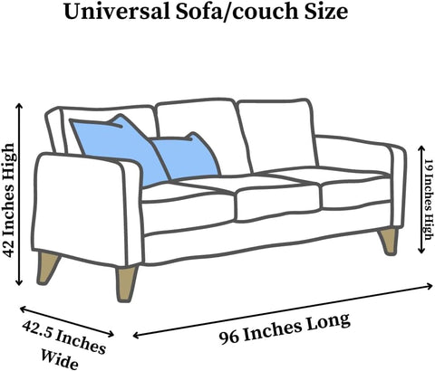 Evelots clear couch cover waterproof layer shields against moisture