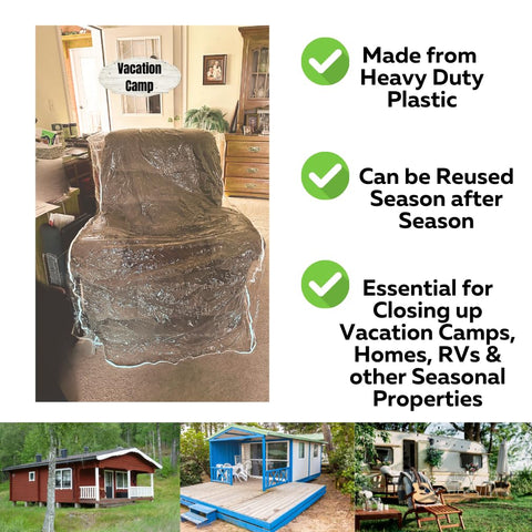 Evelots ideal for moving and storage protects furniture during transit.