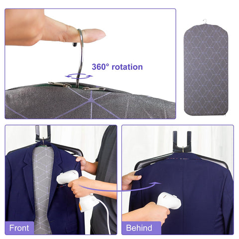 EVEME iron hook pressure pad includes top hook for convenient storage.