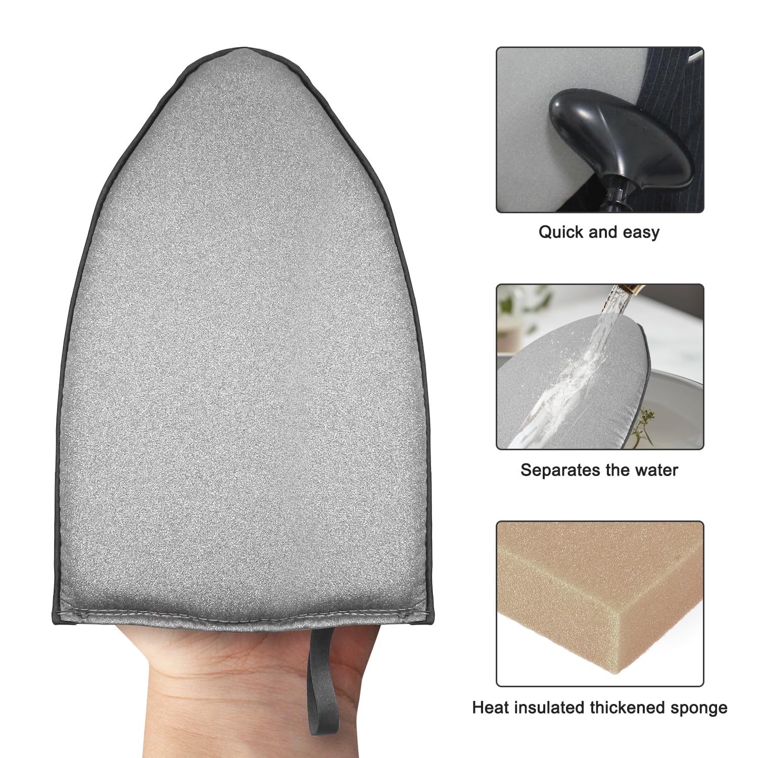 EVEME ironing gloves accessory, clip-on relevance for smooth garment handling.