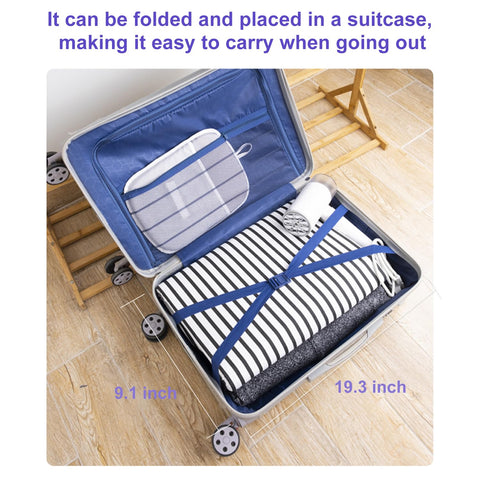 EVEME 35x17 inches steamer board fits various garments with smooth ironing surface.