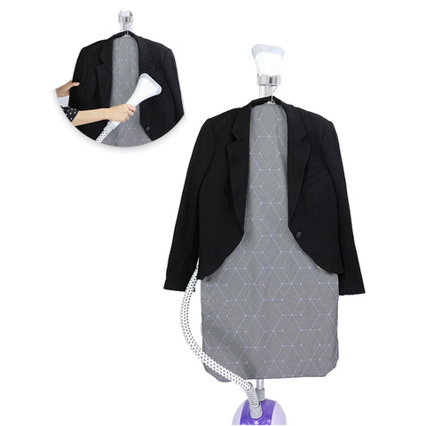 EVEME steamer board for clothes with standing support during steaming.