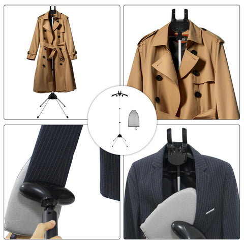 EVEME steamer hanger stand, 360-degree rotation for effortless steaming from any angle.