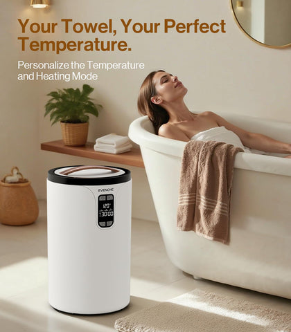 Evenchic towel warmer 20L capacity suitable for towels and robes
