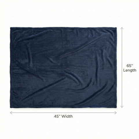 EverSnug blanket used as a pillow with the carrying case for head support.