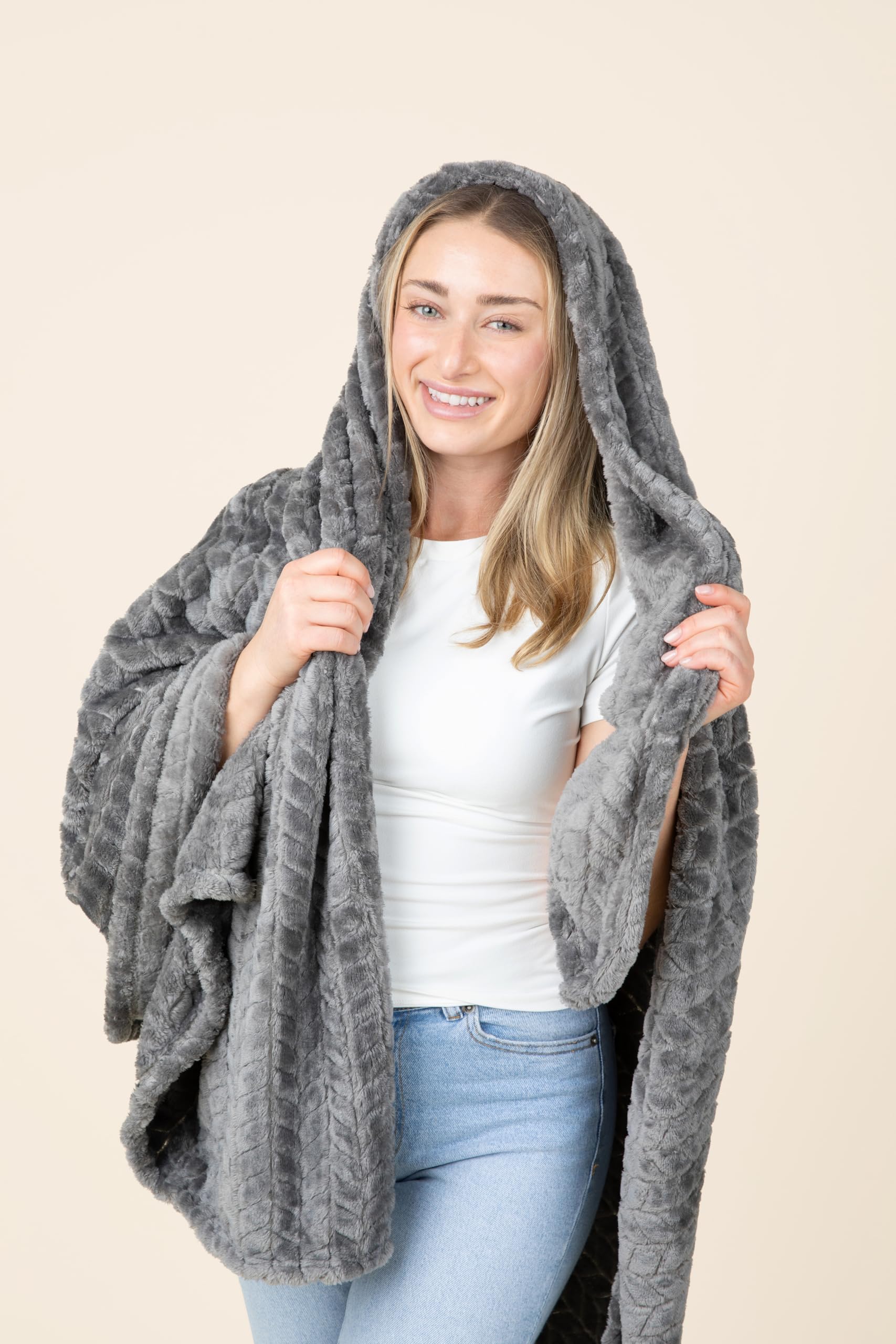 EverSnug microplush fabric ultra-soft texture enhances travel comfort.