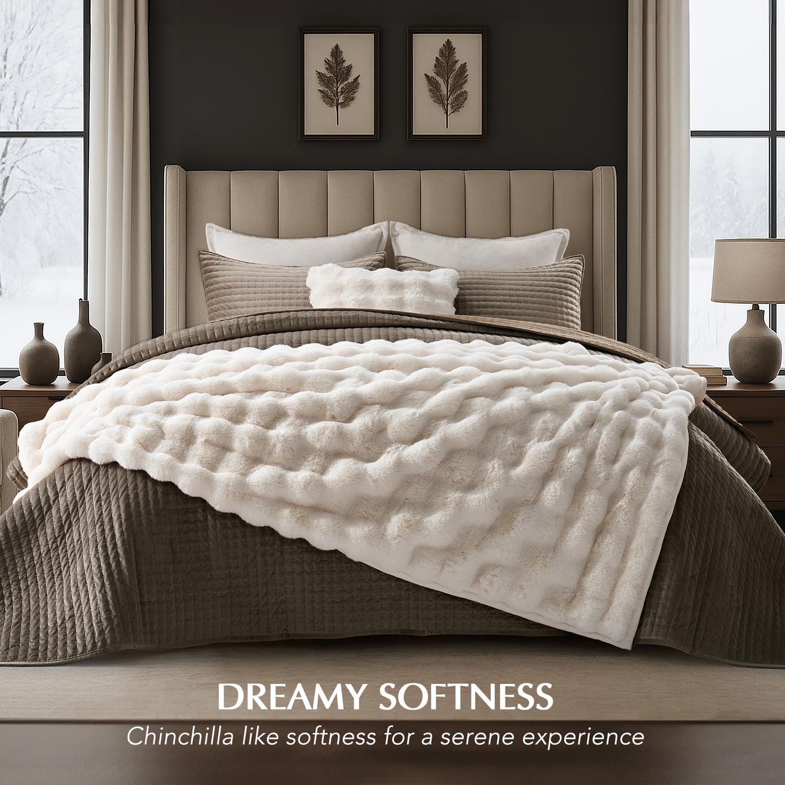 EverGrace durable construction preserves plush feel through seasons.