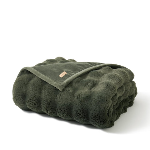 EverGrace easycare giftable blanket folds neatly for gifting.