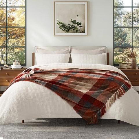EverGrace lightweight travel-friendly throw ready for easy packing