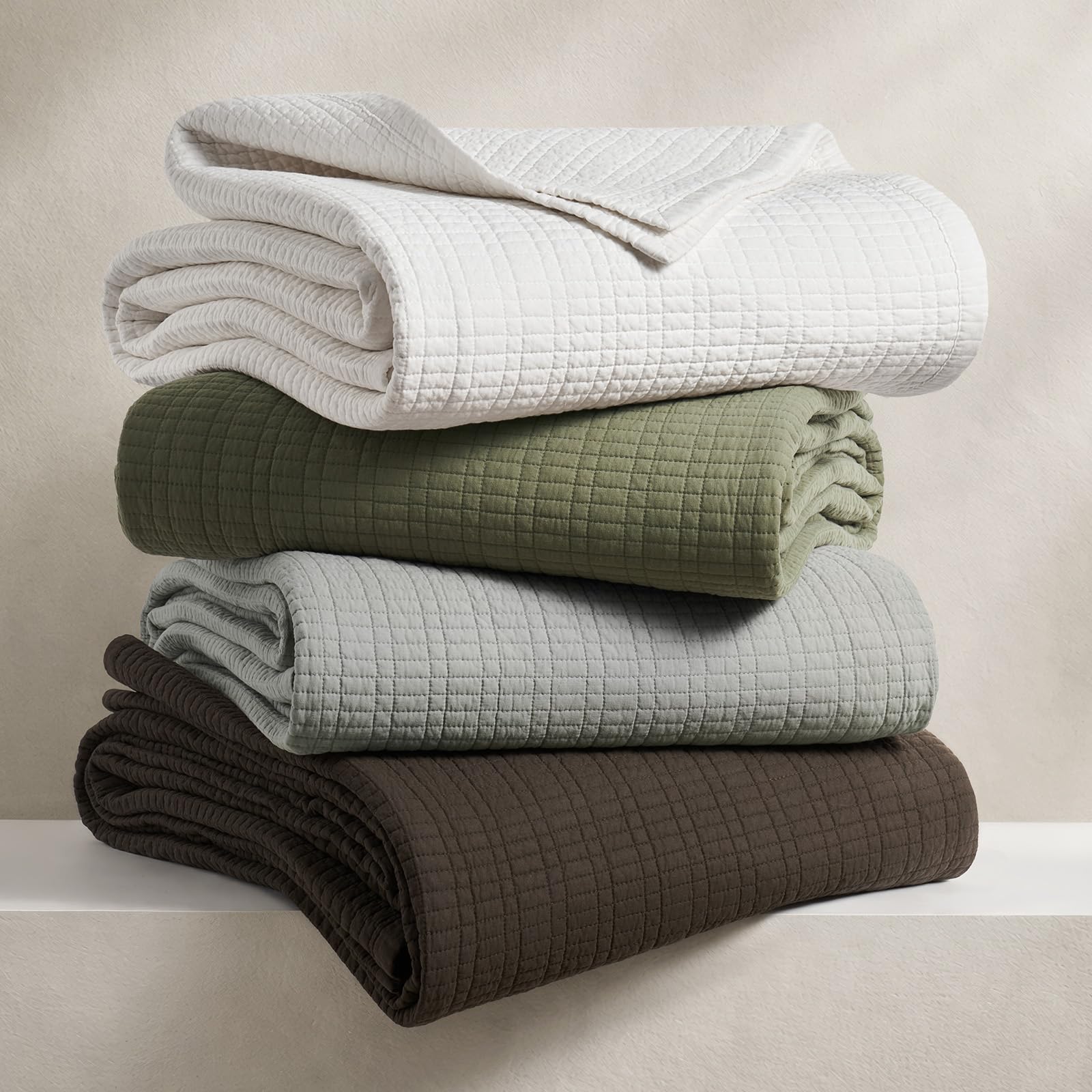 EverGrace quilt with reinforced edges and durable stitching for lasting shape.