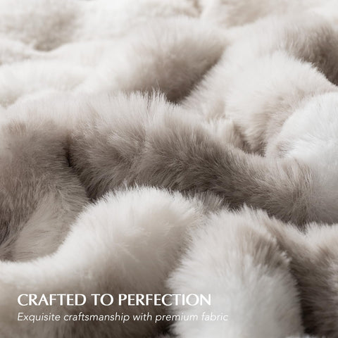 EverGrace Ridgeline throw draped on a sofa creates a plush focal point.