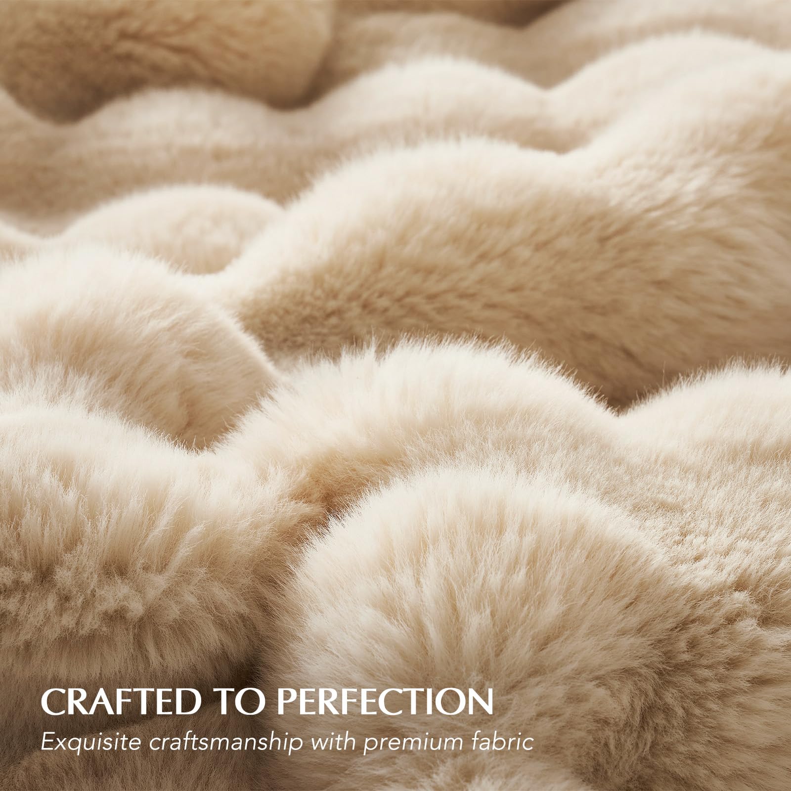 EverGrace thick warm throw drapes beautifully and stays soft.