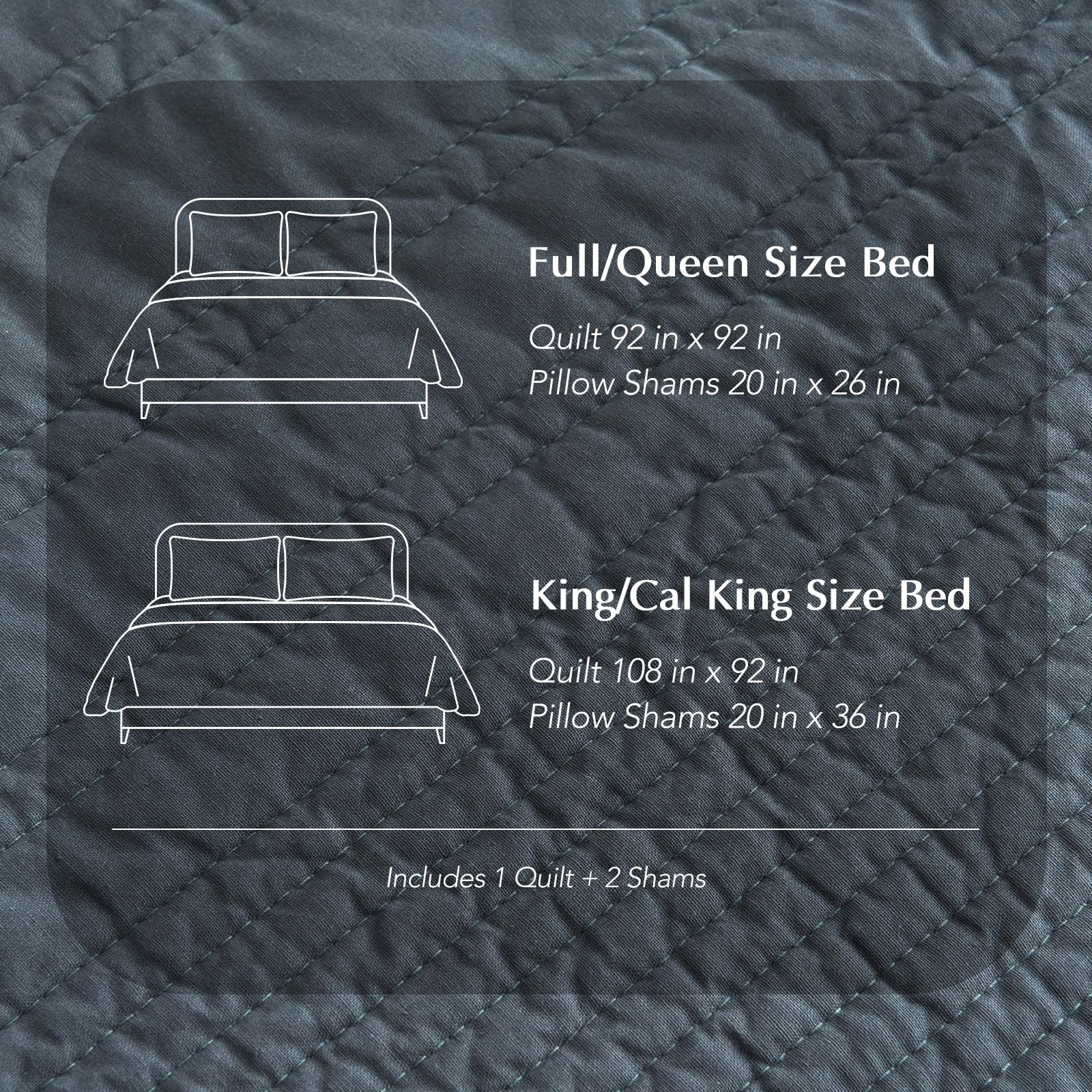 Evergracehome All-season quilt set for summer warmth or layered coziness.