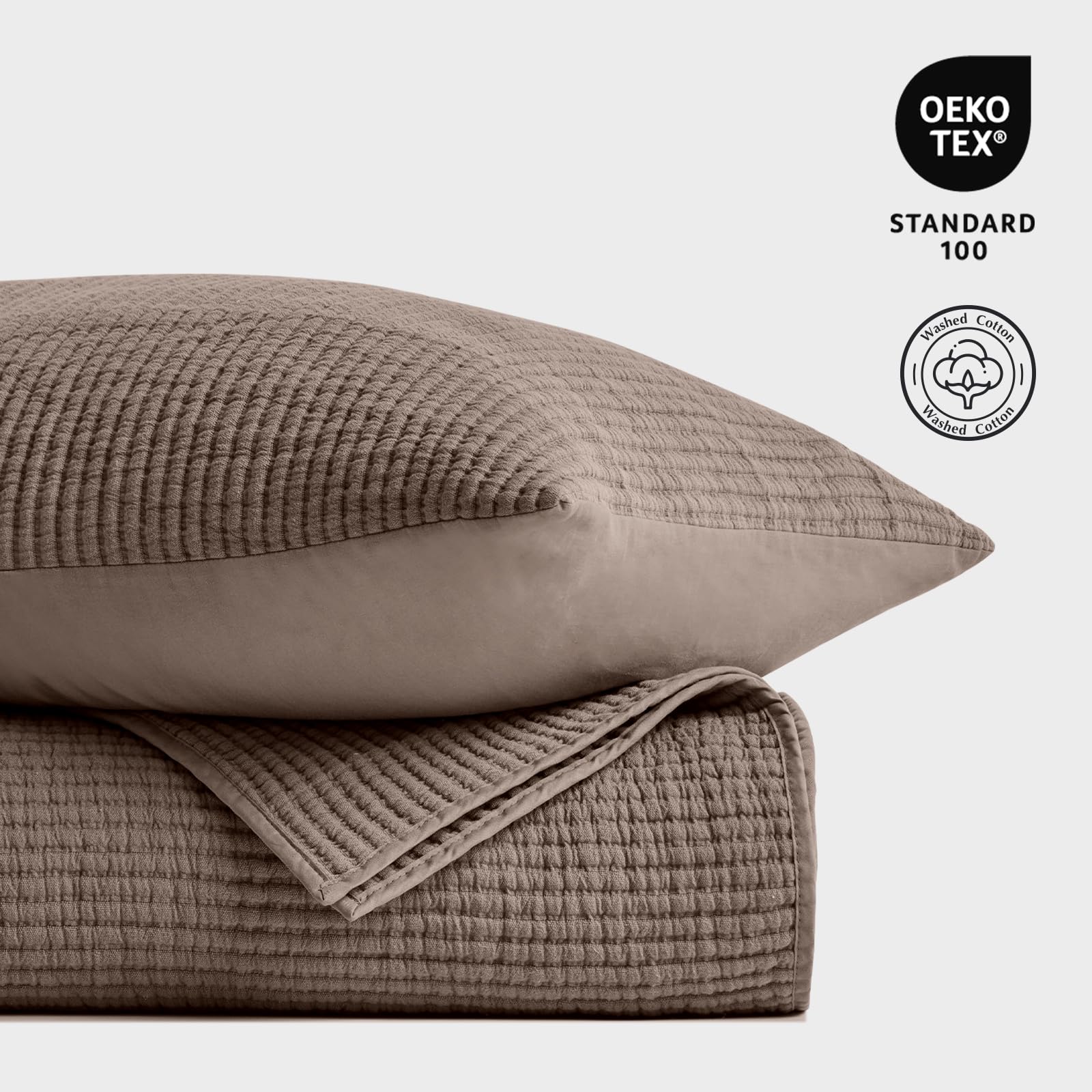 Evergracehome BCI cotton and Oeko-Tex certified for safe daily use.
