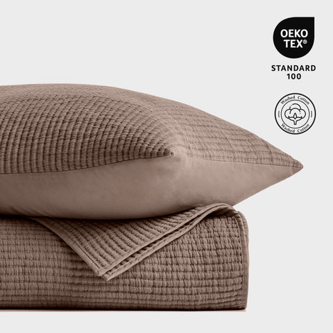 Evergracehome BCI cotton and Oeko-Tex certified for safe daily use.