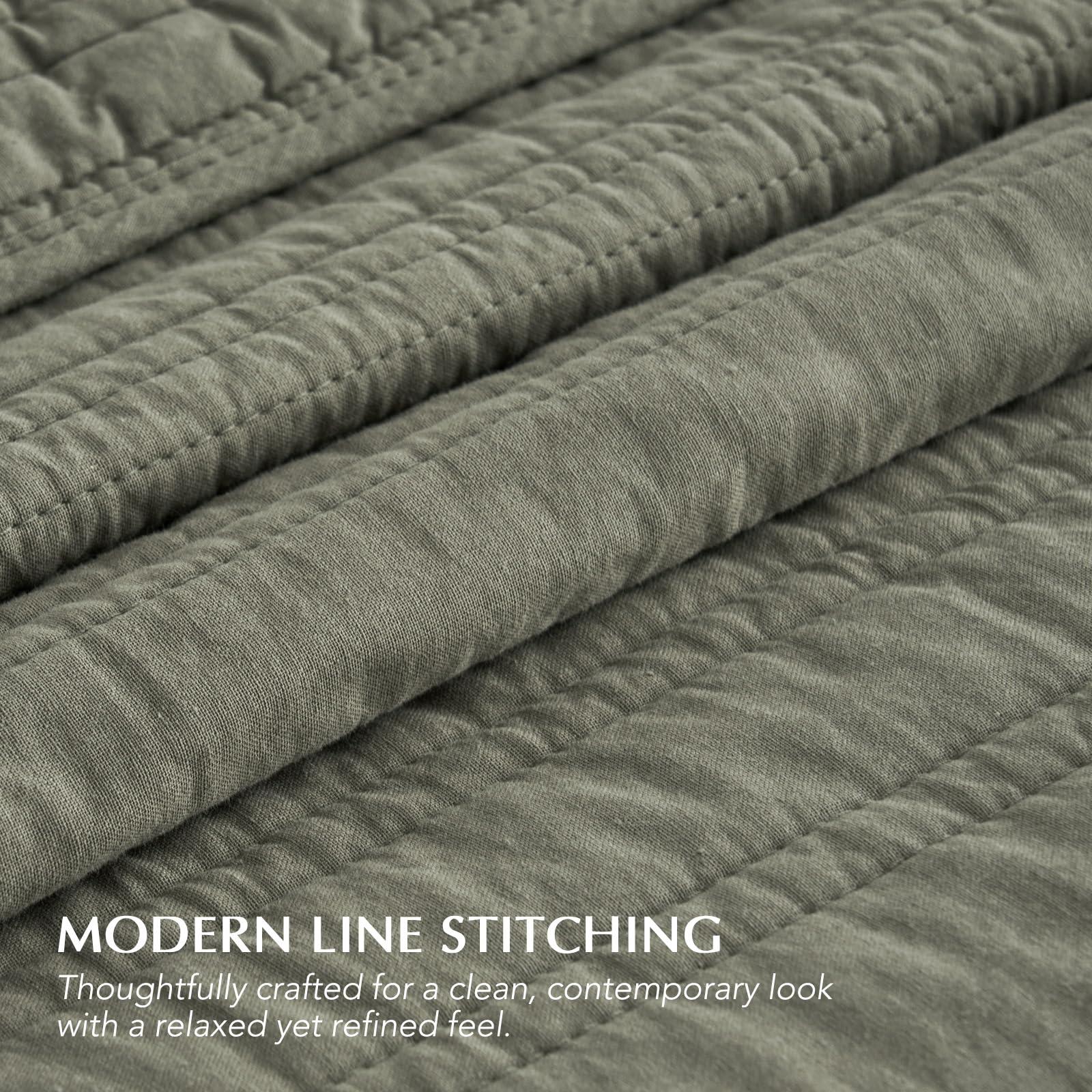 BCI cotton and Oeko-Tex certified fabric badge on Evergracehome quilt