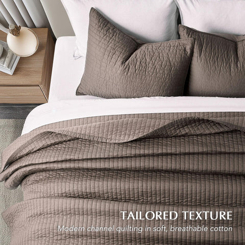 EVERGRACEHOME garment-washed soft finish highlights relaxed, lived-in feel.