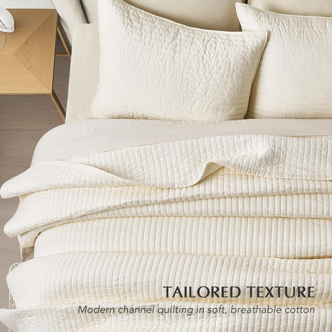 Evergracehome garment-washed softness closeup highlights relaxed feel and breathable comfort.