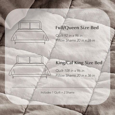 Evergracehome king-size set with shams ready for all-season bedding.