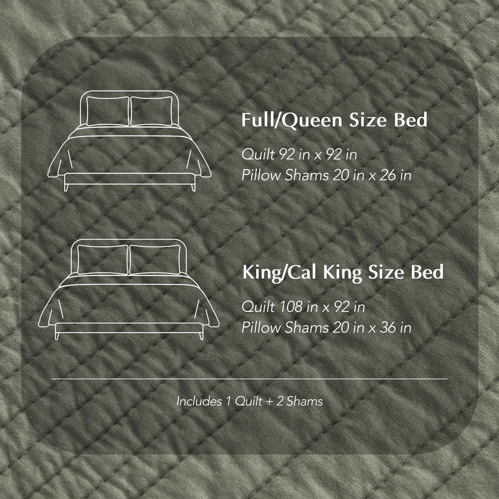 Machine-washable Evergracehome quilt designed for easy care