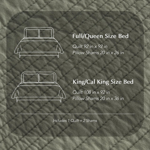 Machine-washable Evergracehome quilt designed for easy care